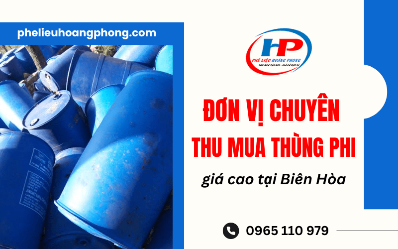 thu mua thùng phi giá cao