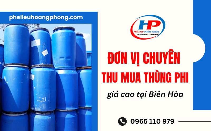 thu mua thùng phi giá cao