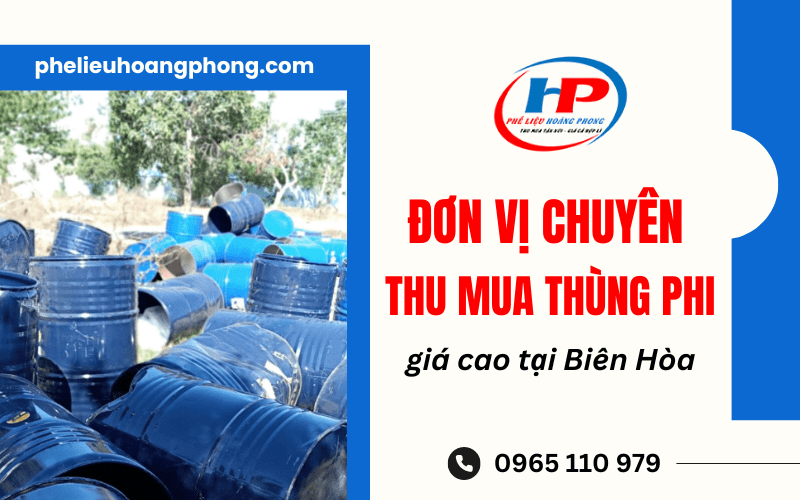 thu mua thùng phi giá cao