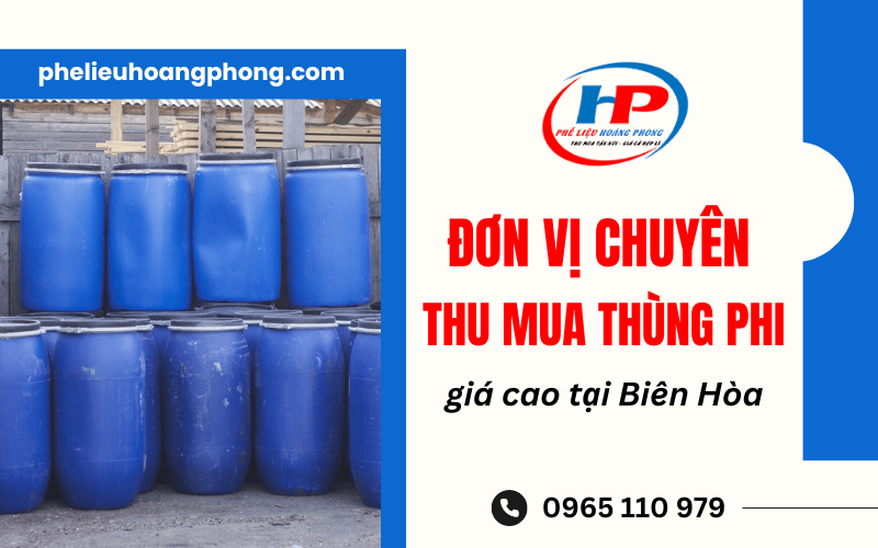 thu mua thùng phi giá cao
