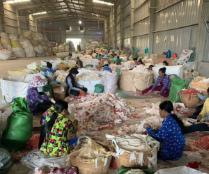 Hoàng Phong thu mua phế liệu vải uy tín- Giá phế liệu vải vụn Đồng Nai