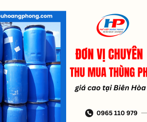 Đơn vị chuyên thu mua thùng phi giá cao tại Biên Hòa